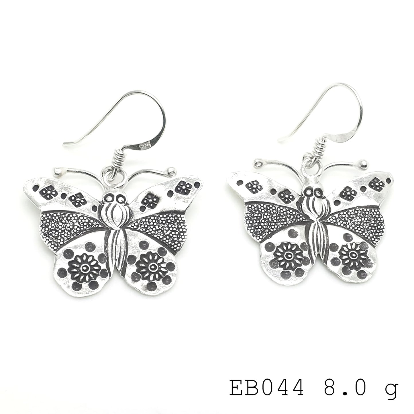 Your spirit animal in fine silver. Handmade earrings.