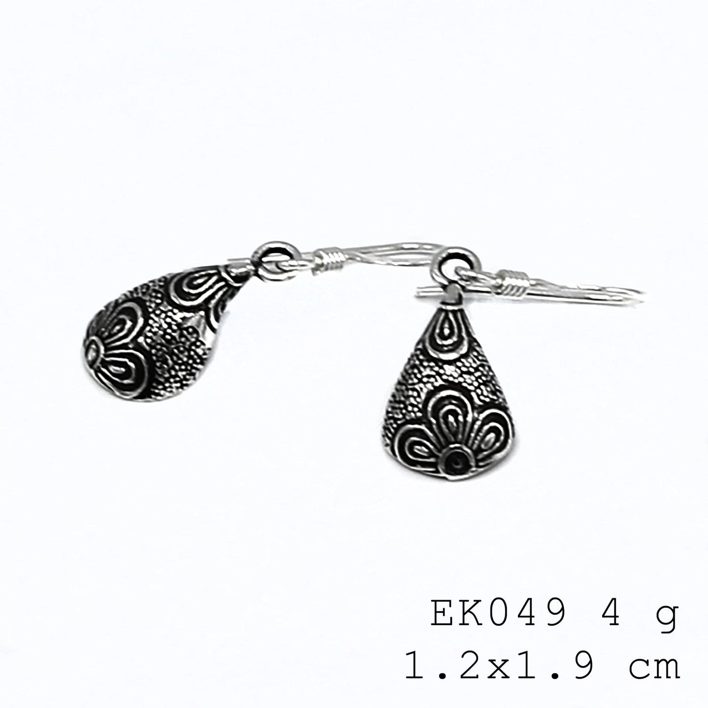 Elevate your jewelry game with these silver earrings.