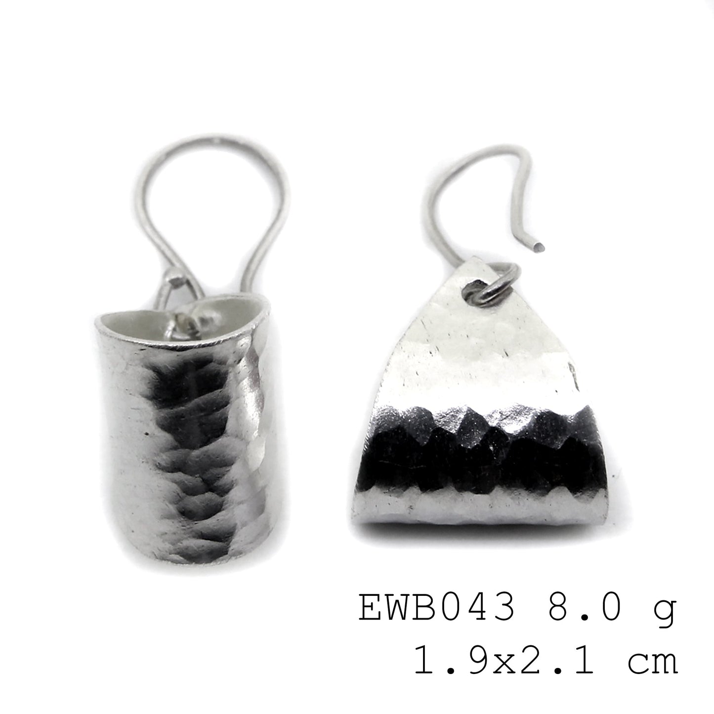 Hand-carved perfection in every pair of snail silver earrings.