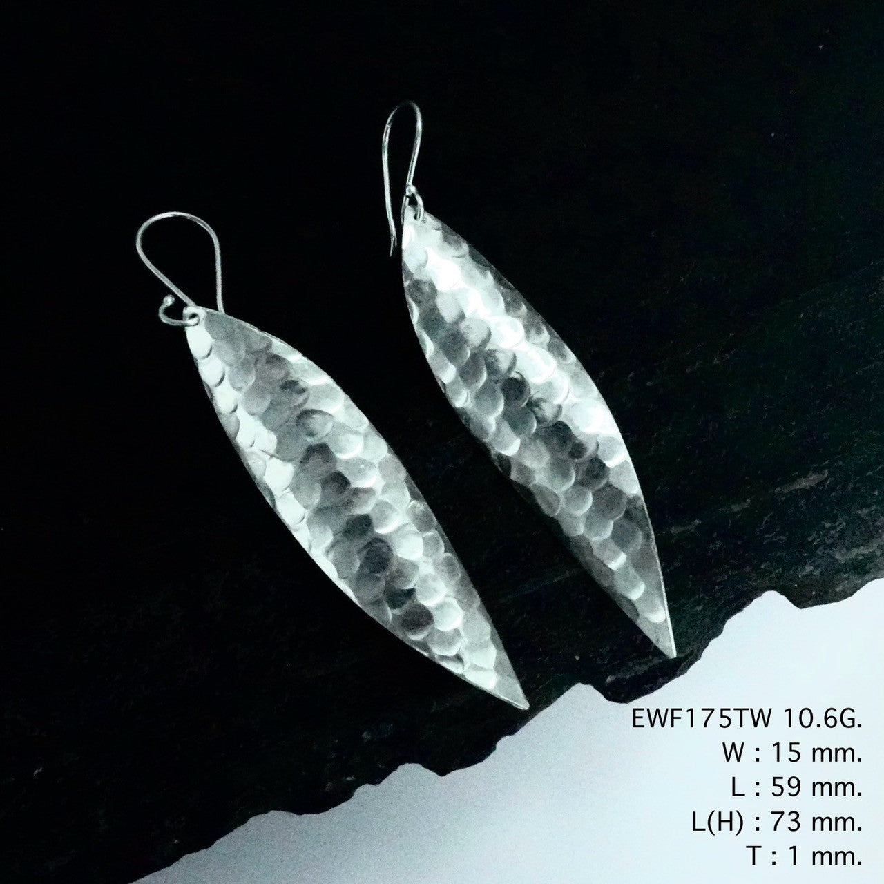 The secret to effortless style? These handmade silver earrings.