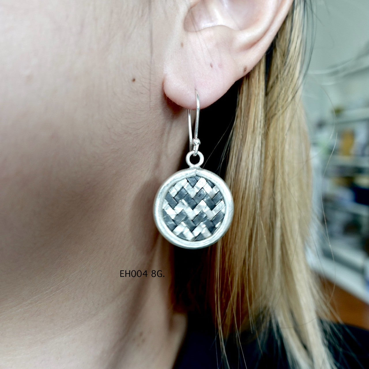 Tap to own timeless. Handmade earrings.