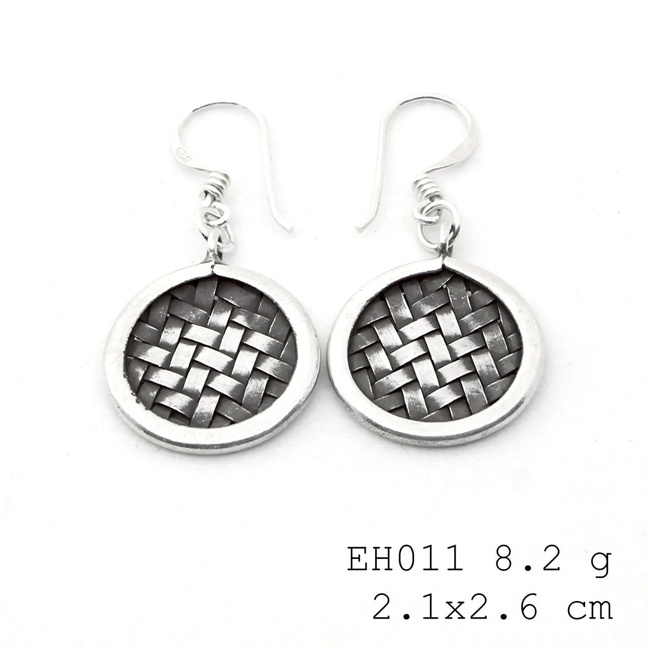 Your go-to silver. Always handmade earrings.