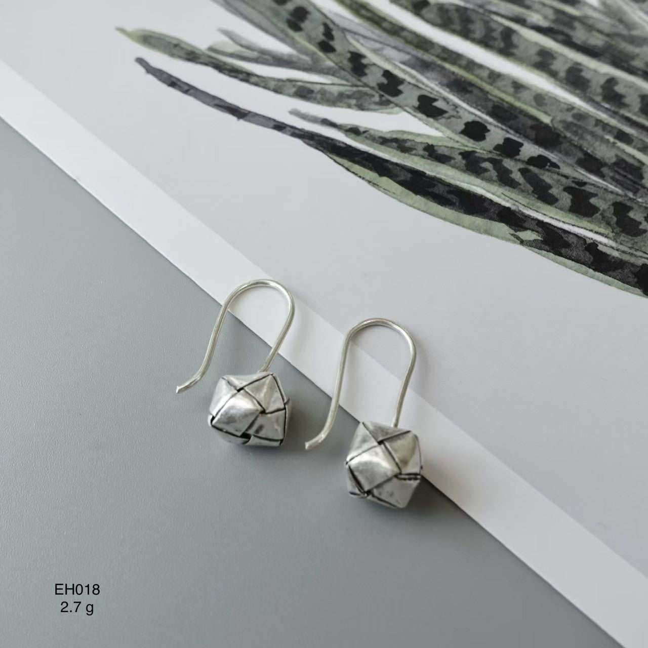Timeless beauty in every detail. Silver Earrings. handmade silver jewelry Thailand