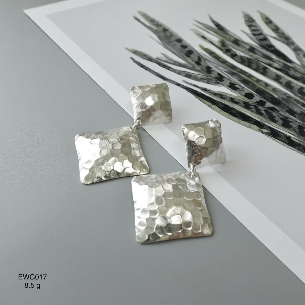 Pure silver, pure elegance. Silver Earrings. handmade silver jewelry Thailand