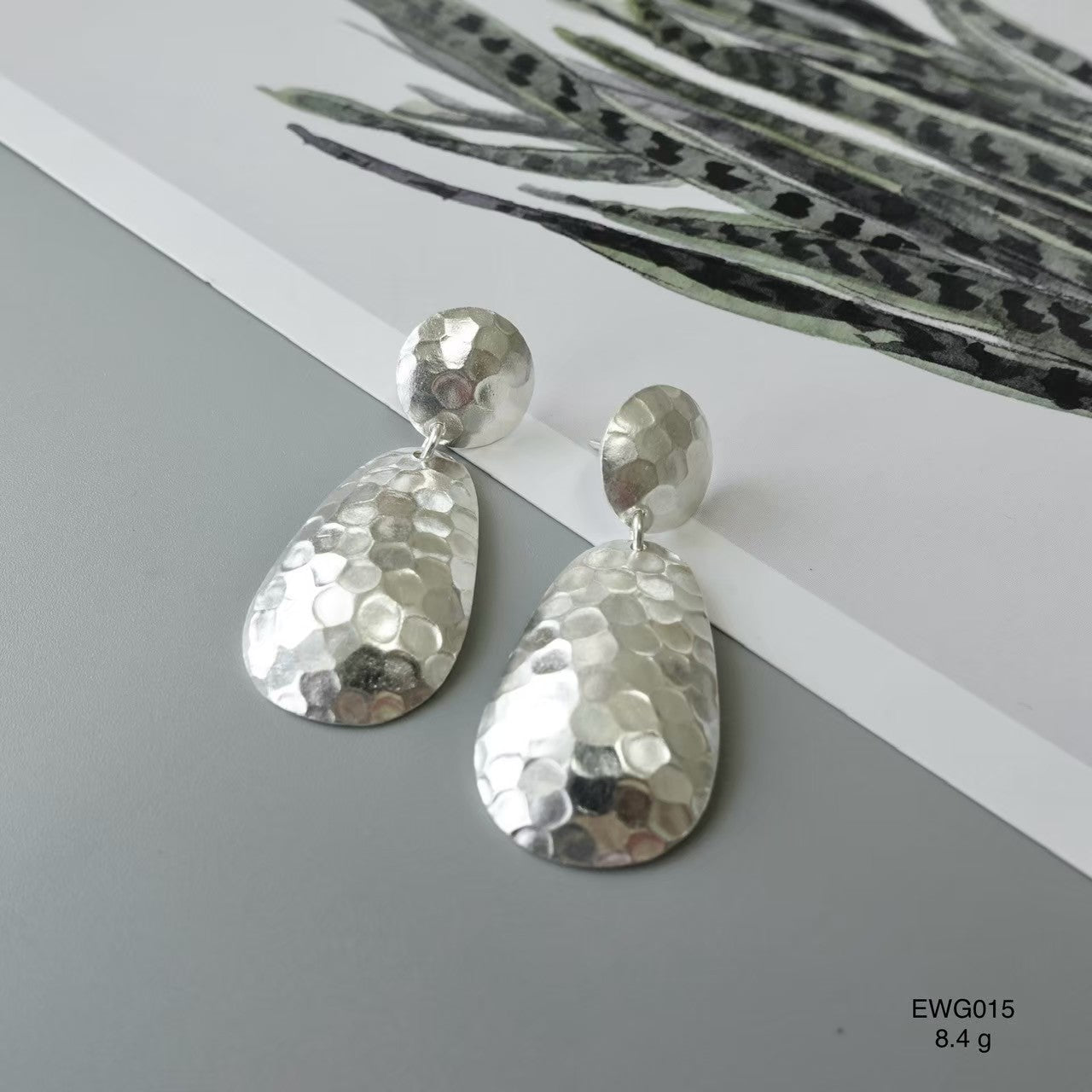 Pure silver. Pure tradition. Silver Earrings. handmade silver jewelry Thailand