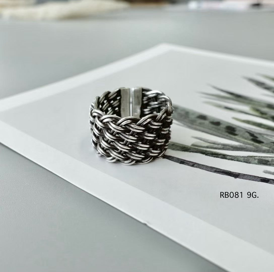 Pure silver ring. Pure beauty. handmade silver jewelry Thailand