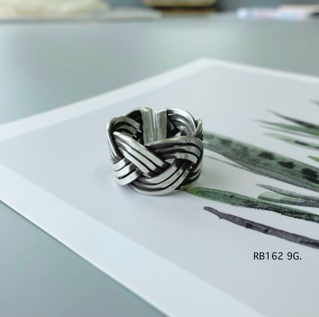 Silver ring. Naturally beautiful. Just like you.