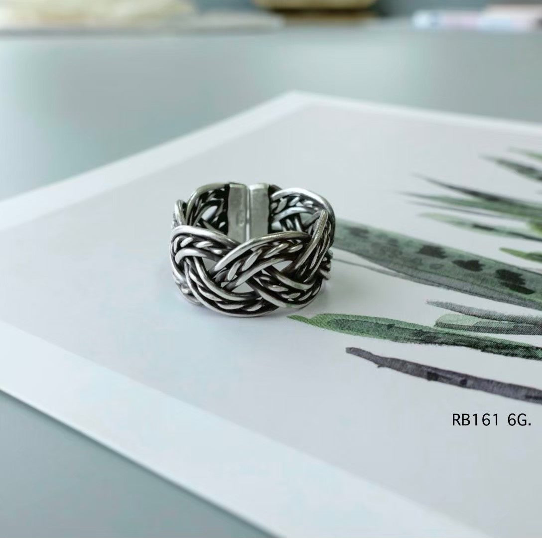 Silver ring. Wear love on your finger.