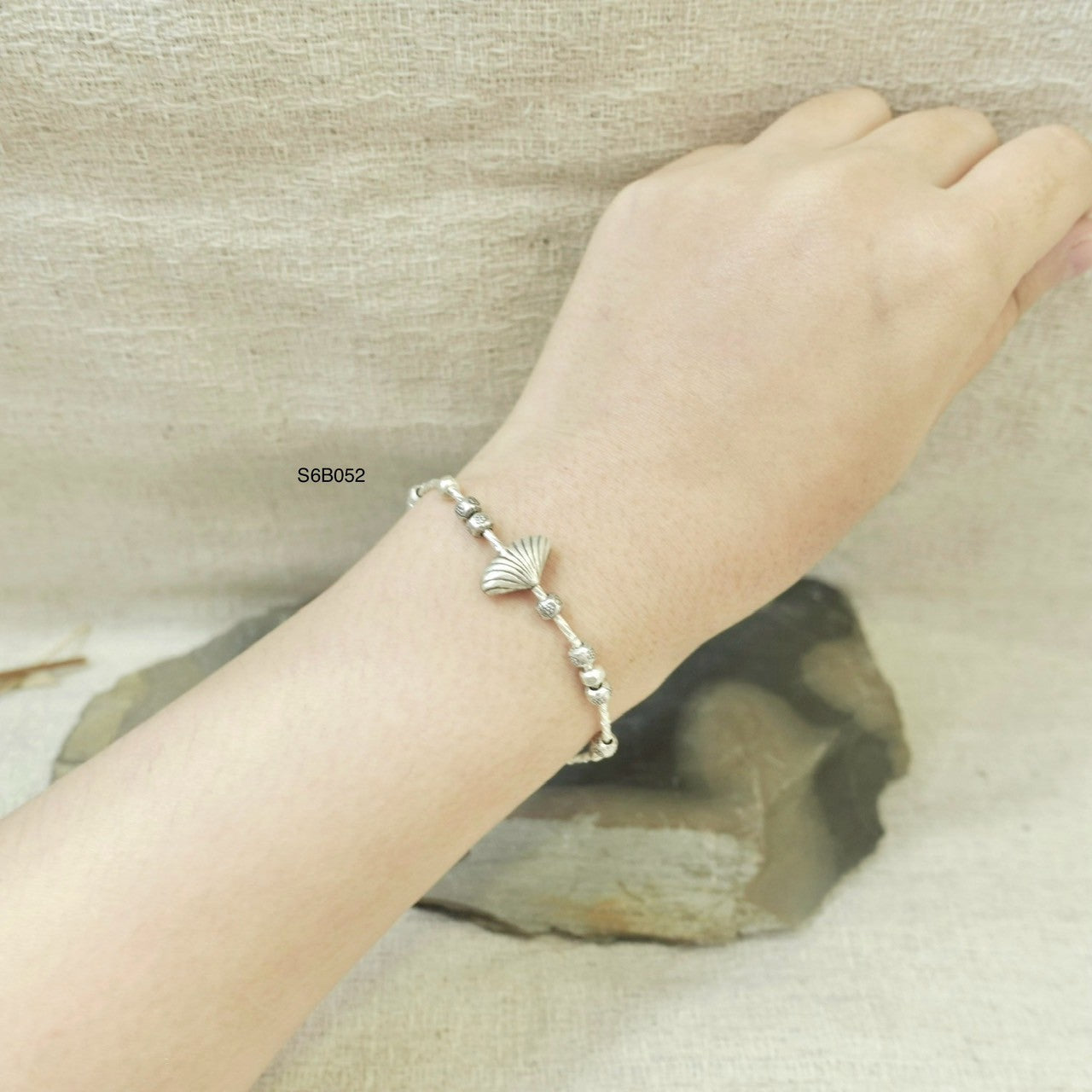 Fresh on the site! Must-see silver bracelet.