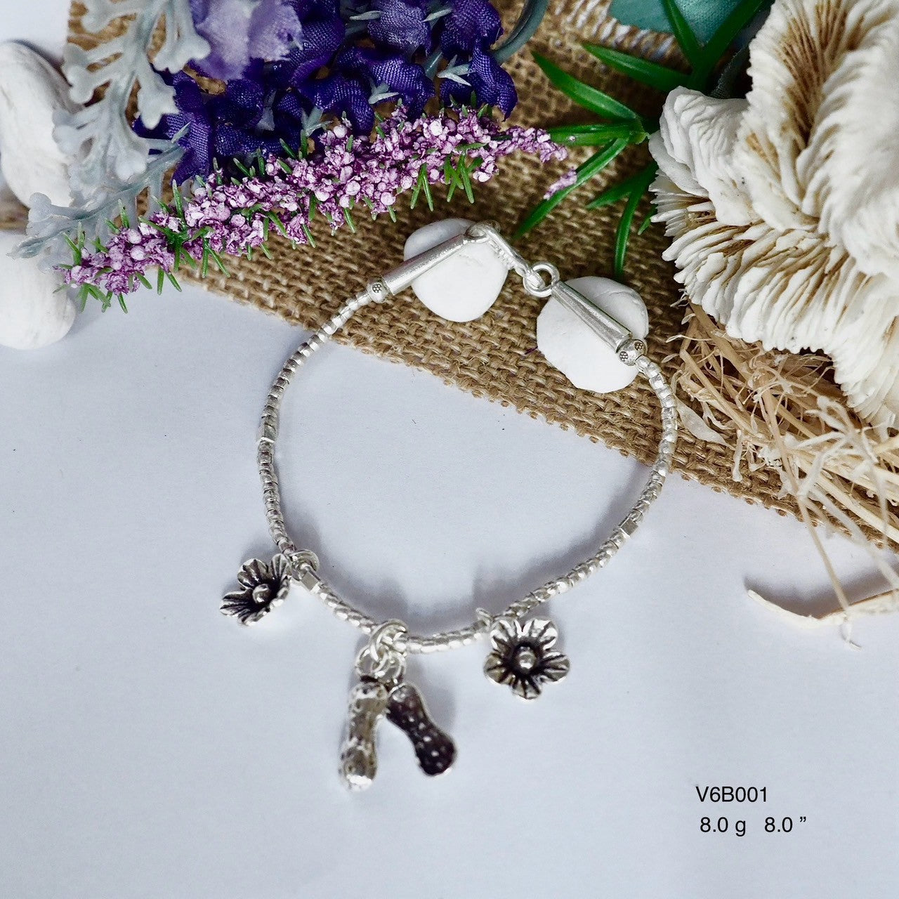 Less is more!!! Simple, stunning, silver bracelet. Handmade silver jewelry Thailand.