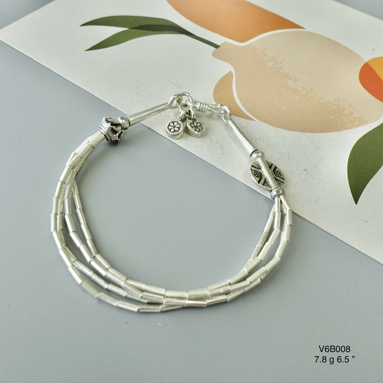 Graceful Pure Silver Bracelet