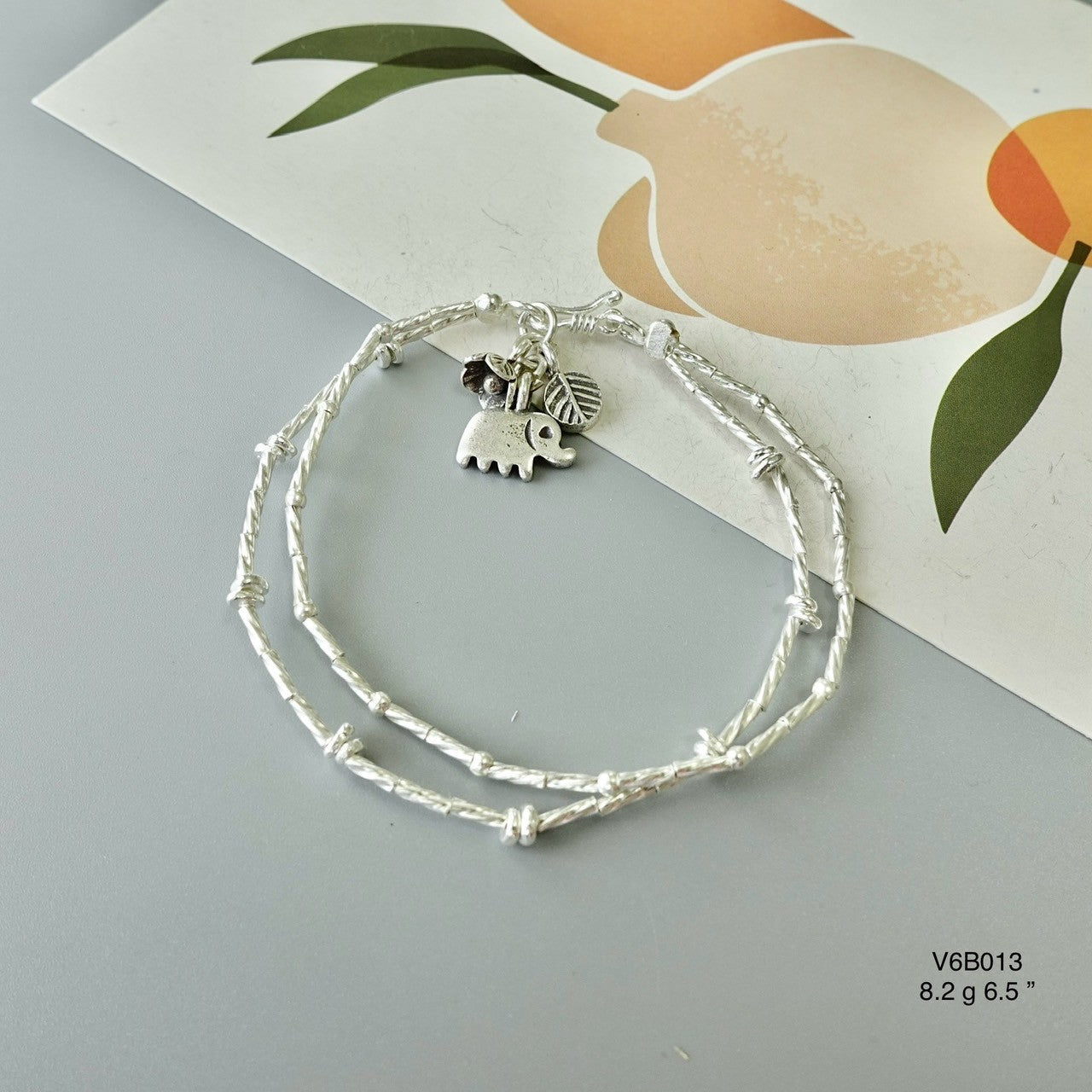 Minimalist Pure Silver Bracelet