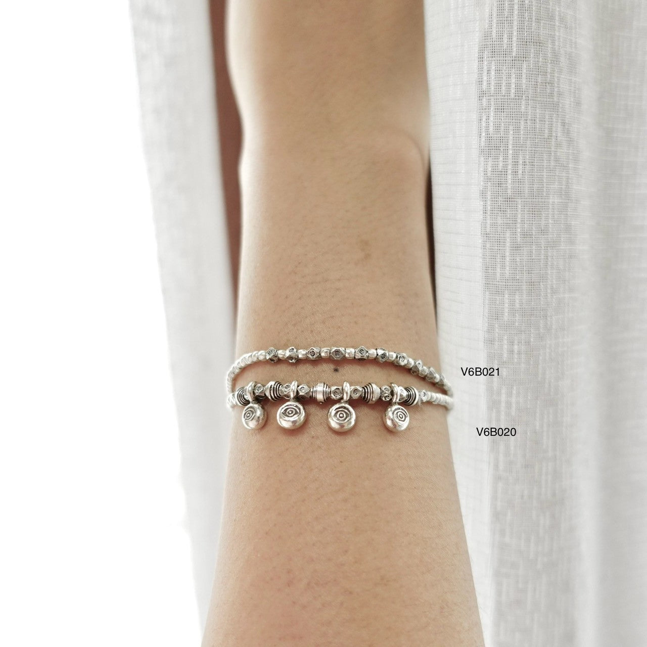 Handcrafted Pure Silver Bracelet