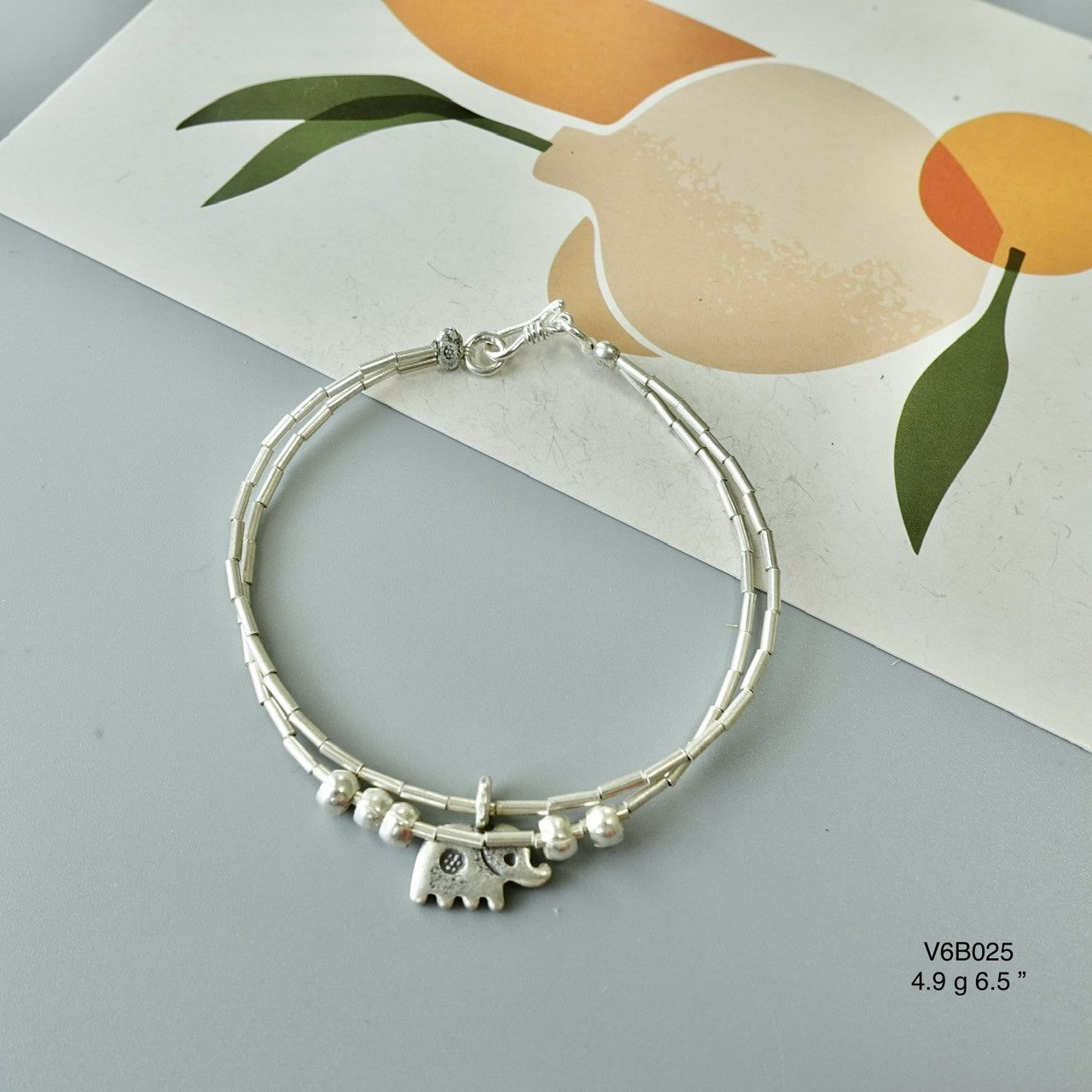 Sentimental Charm Silver Bracelet