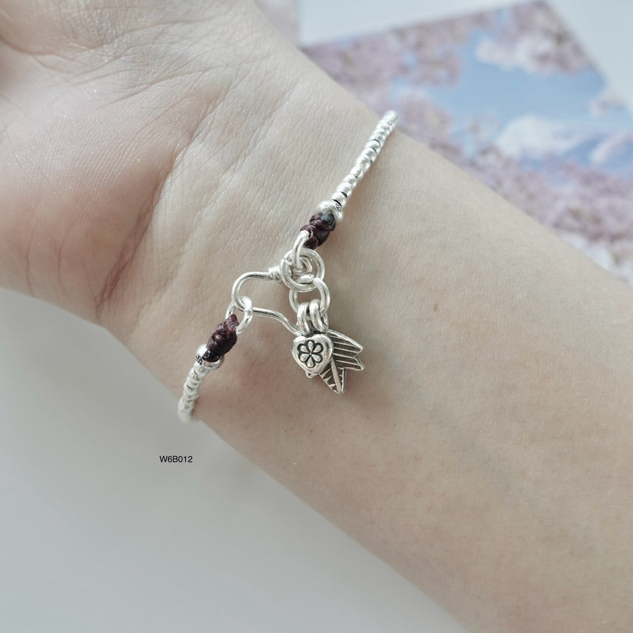 Simplicity meets sophistication — silver bracelet on exclusive sale.