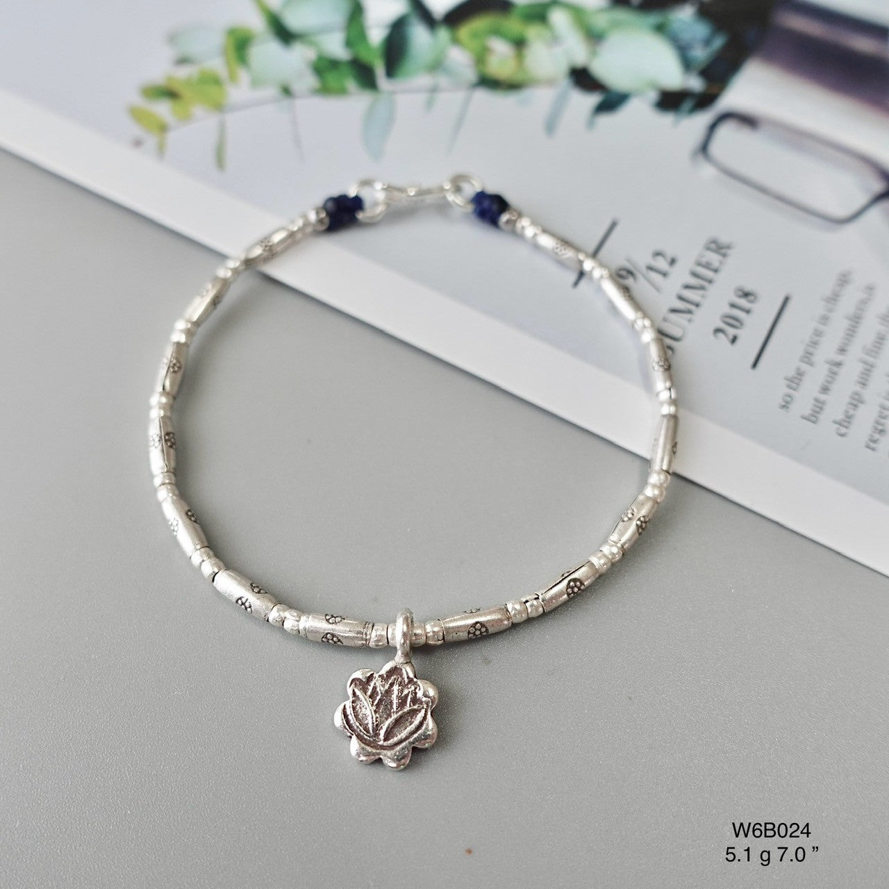 Minimalist goals? This silver bracelet is the one — and it's discounted!