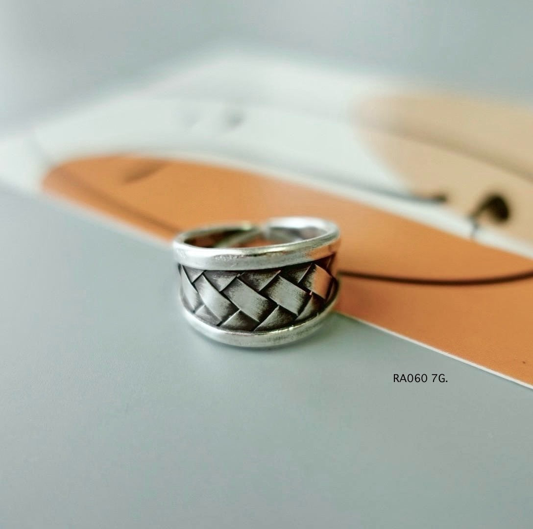 Purely yours. Pure silver ring.