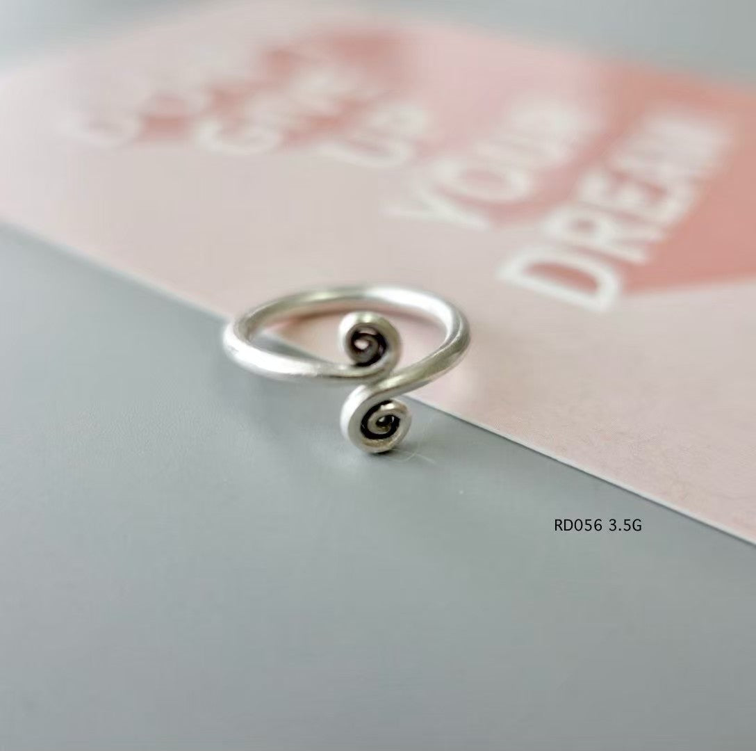 Silver ring. Silver soul, tribal spirit.