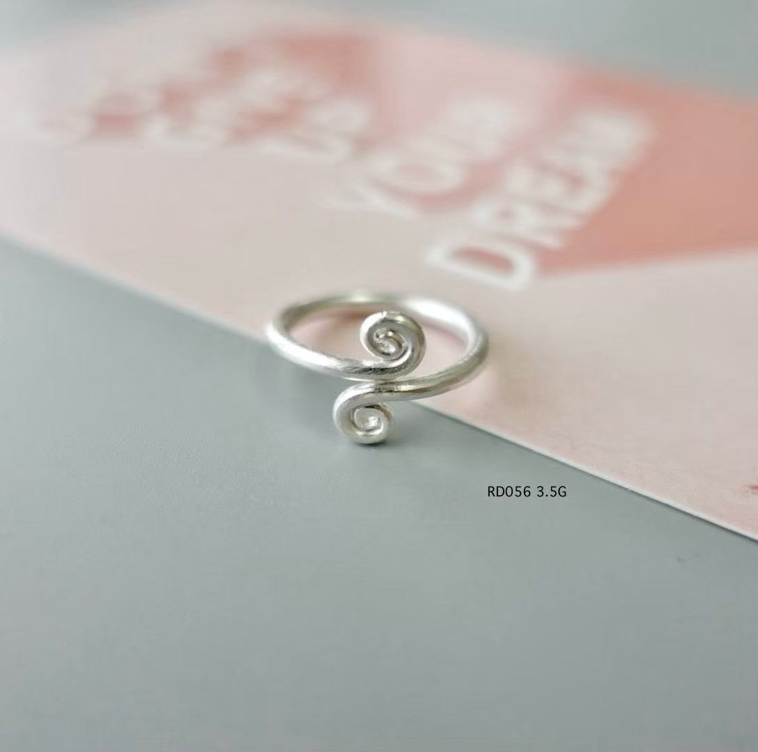 Silver ring. Silver soul, tribal spirit.