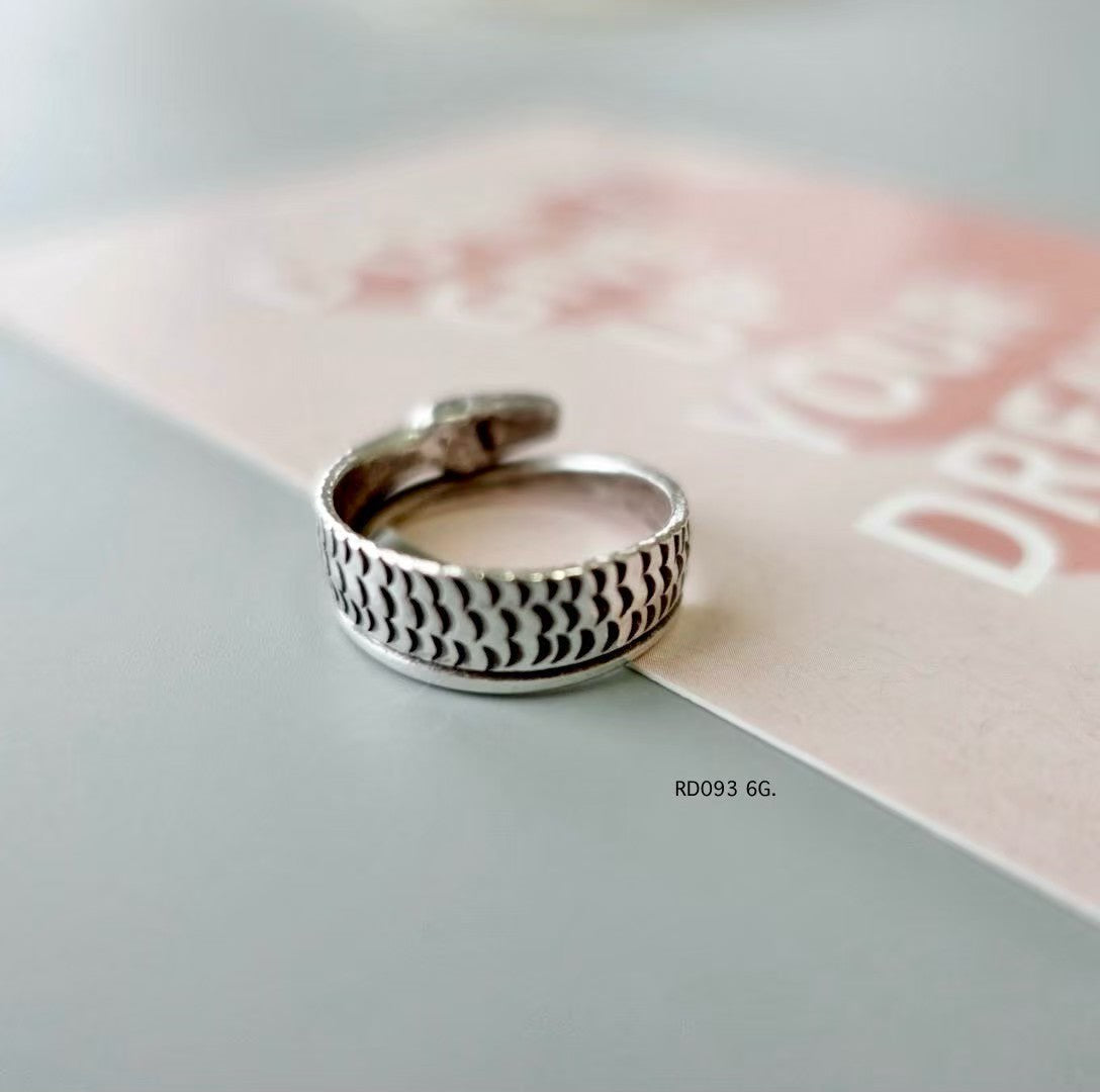 Silver ring. Handmade beauty with ancestral roots.