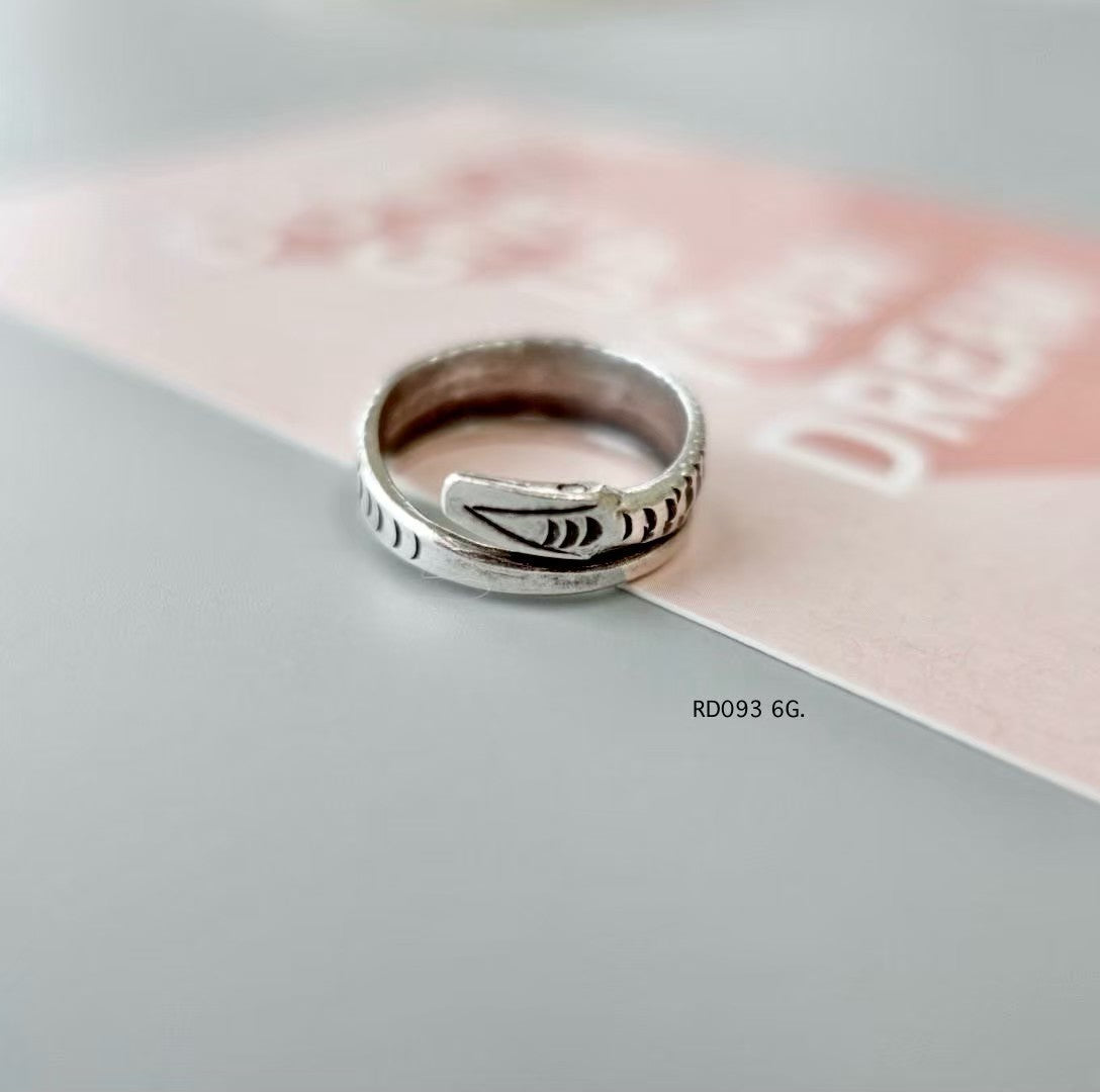 Silver ring. Handmade beauty with ancestral roots.