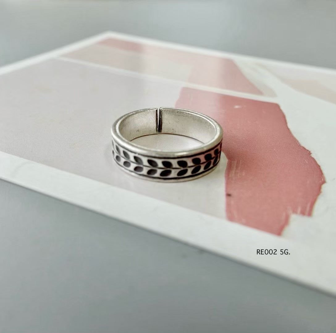 Silver ring. Heritage you can hold.