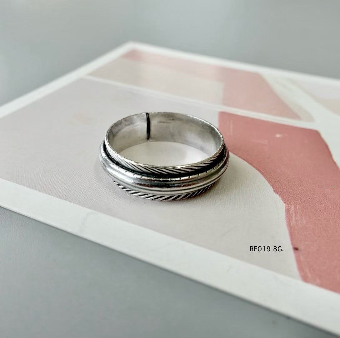 Silver ring. Rooted in culture, worn with pride.