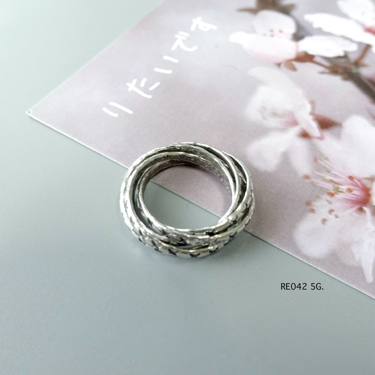 Silver ring. Every detail tells a story.