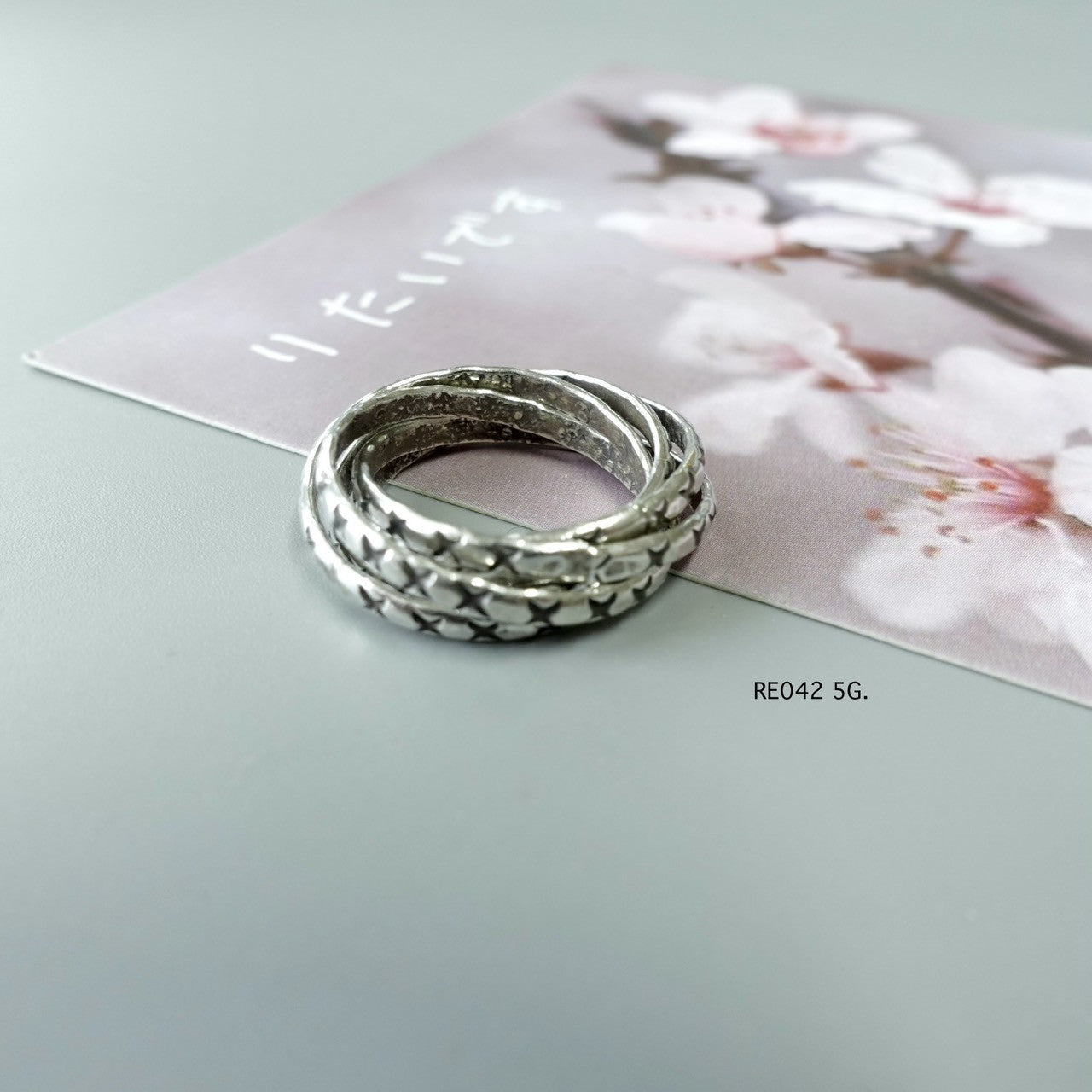 Silver ring. Every detail tells a story.