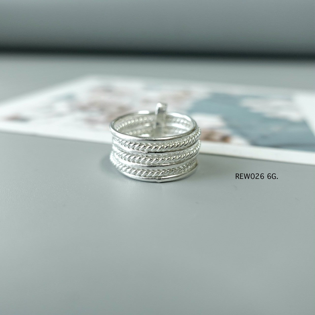 Silver ring. Nature-inspired. Culture-defined.