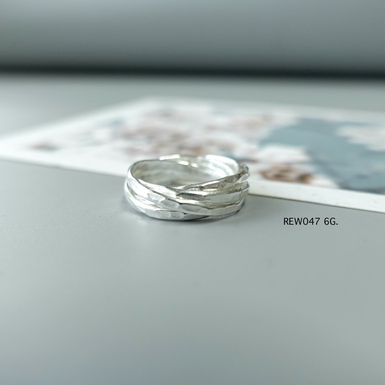 Silver ring. Tradition in every twist.