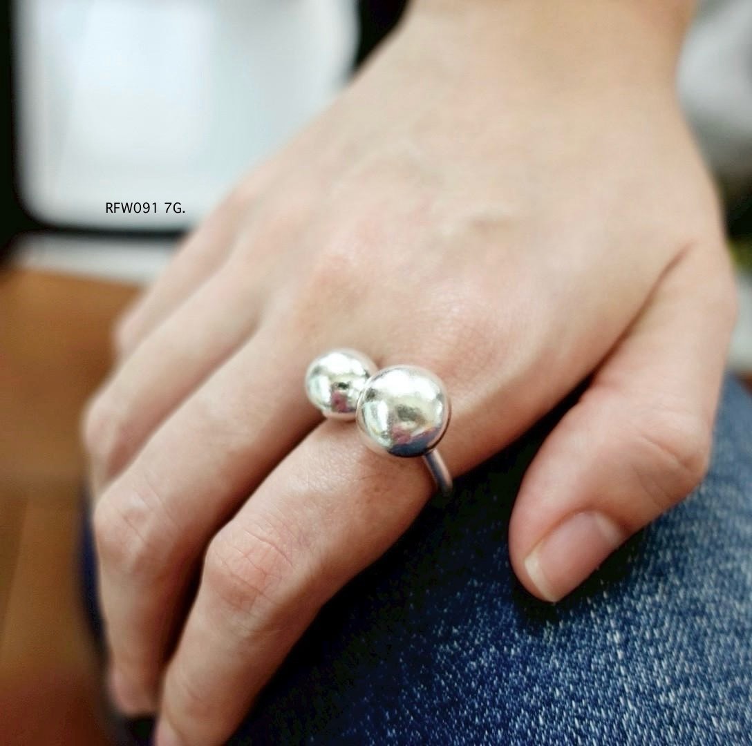 Silver ring. Tribal textures, modern spirit.