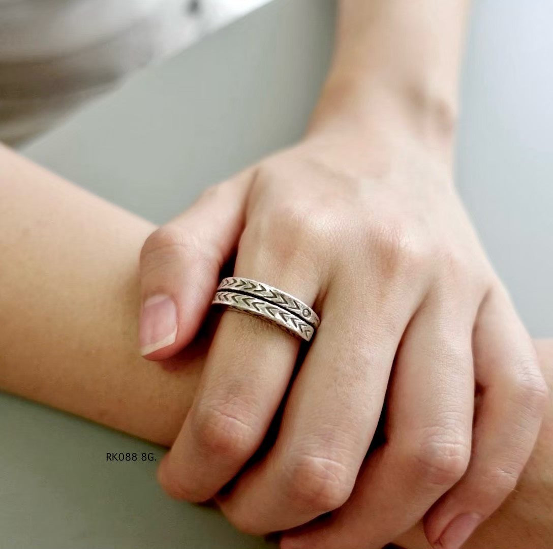 Silver ring. Jewelry with soul, not just style.