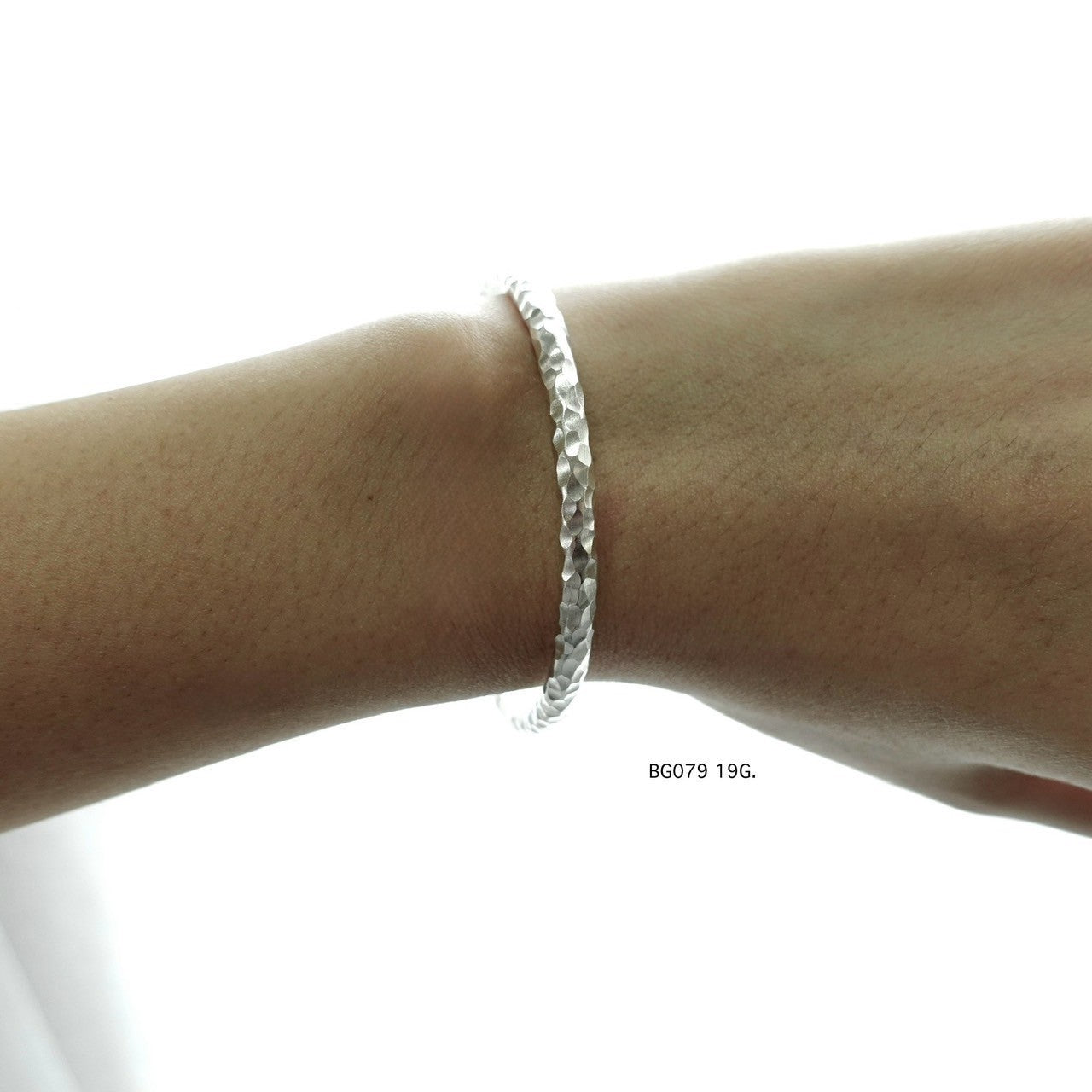 Pure silver bangle. Pure soul.