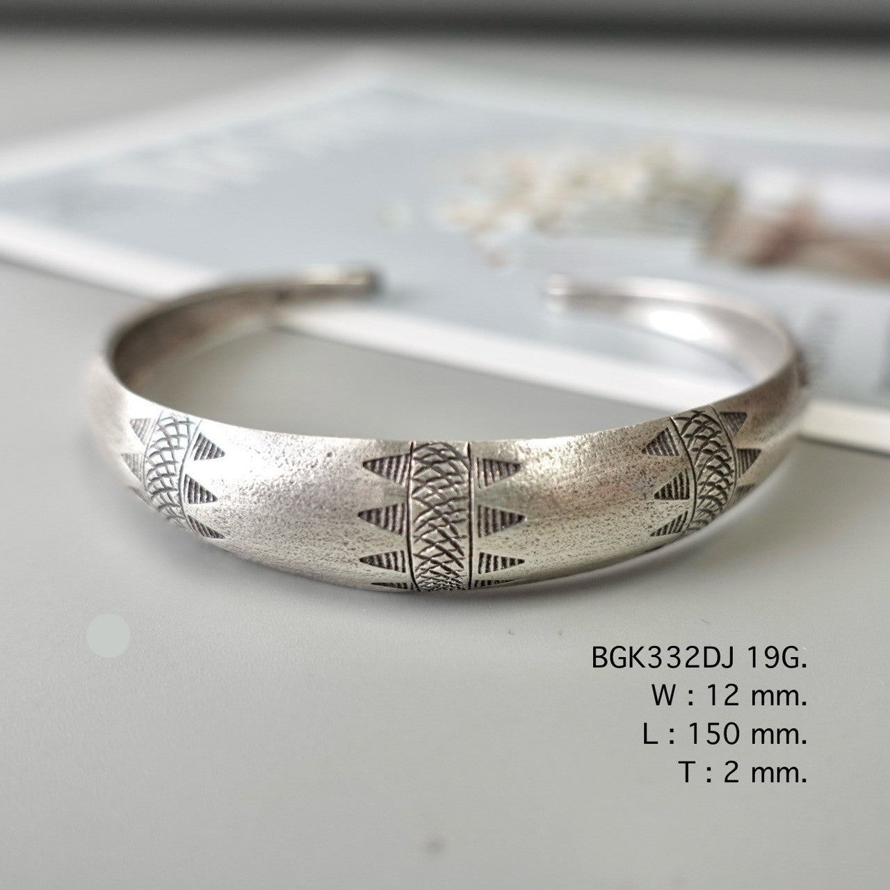 Make space for one more silver bangle.