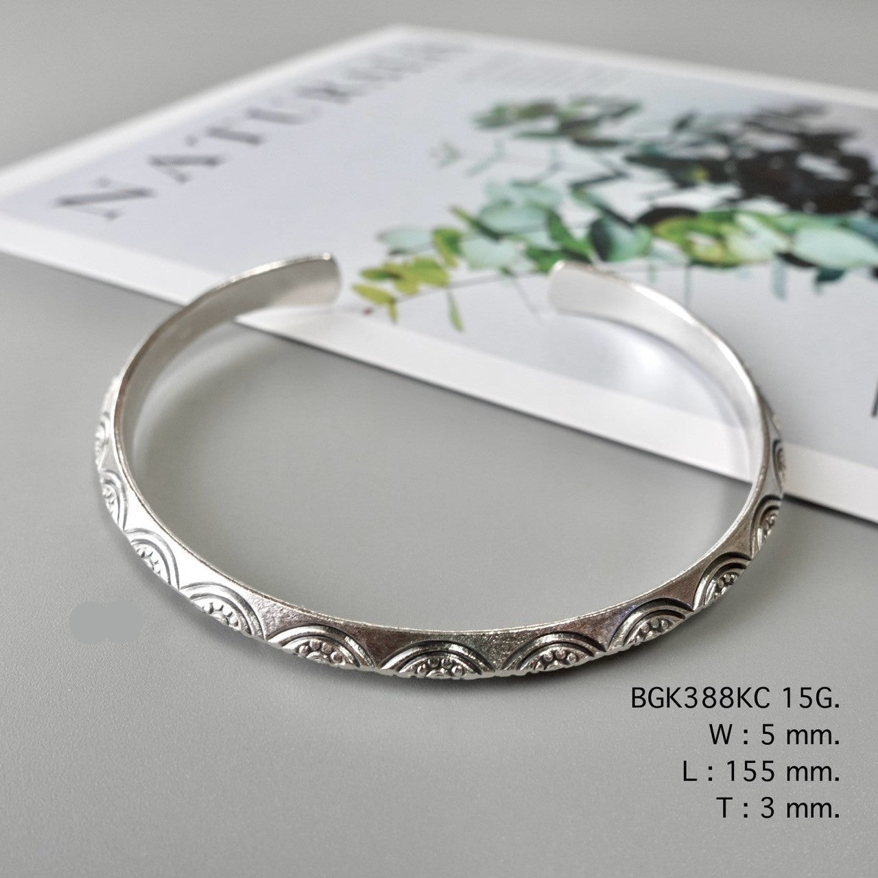 Bangle dreams, handmade in silver.