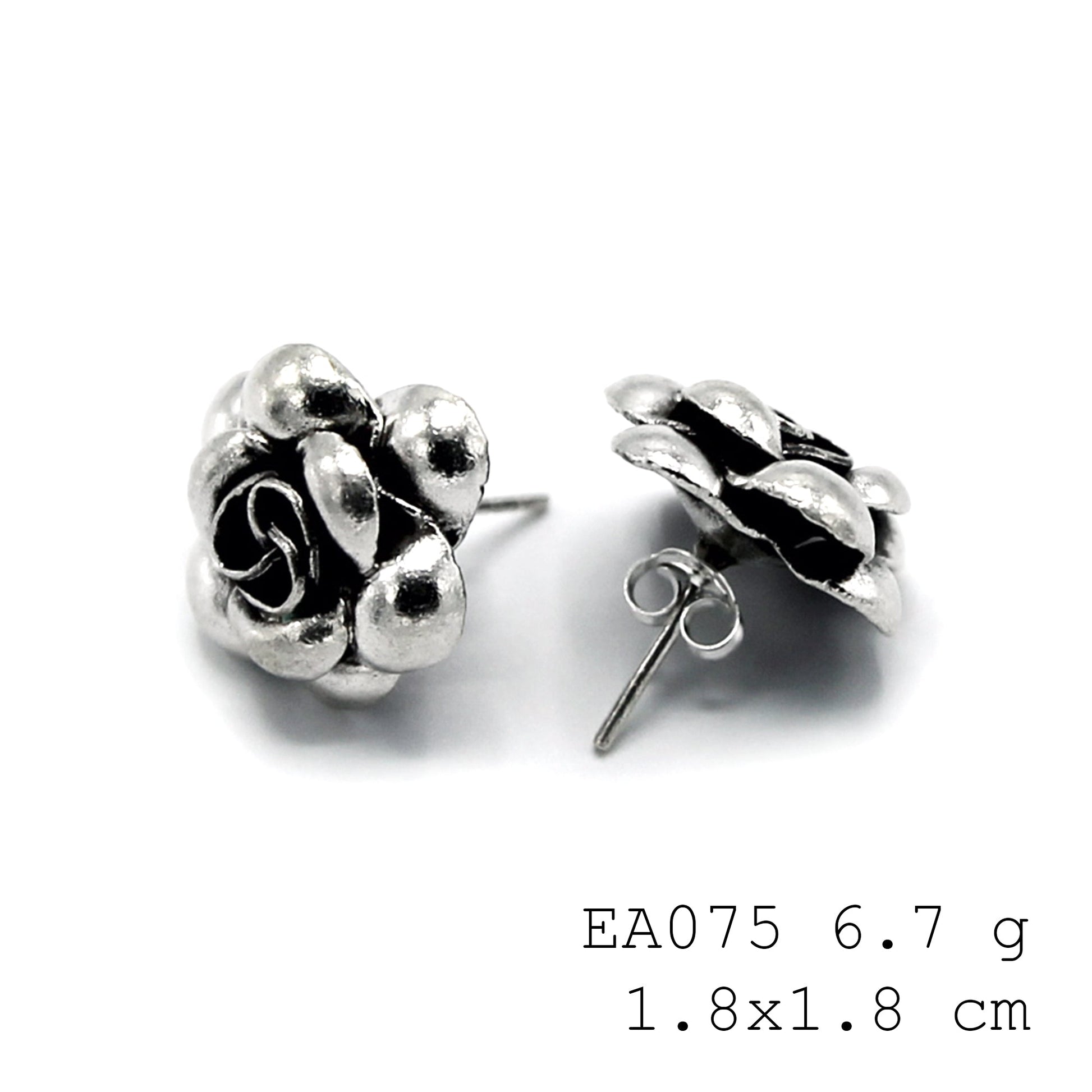 The perfect pair of silver earrings.