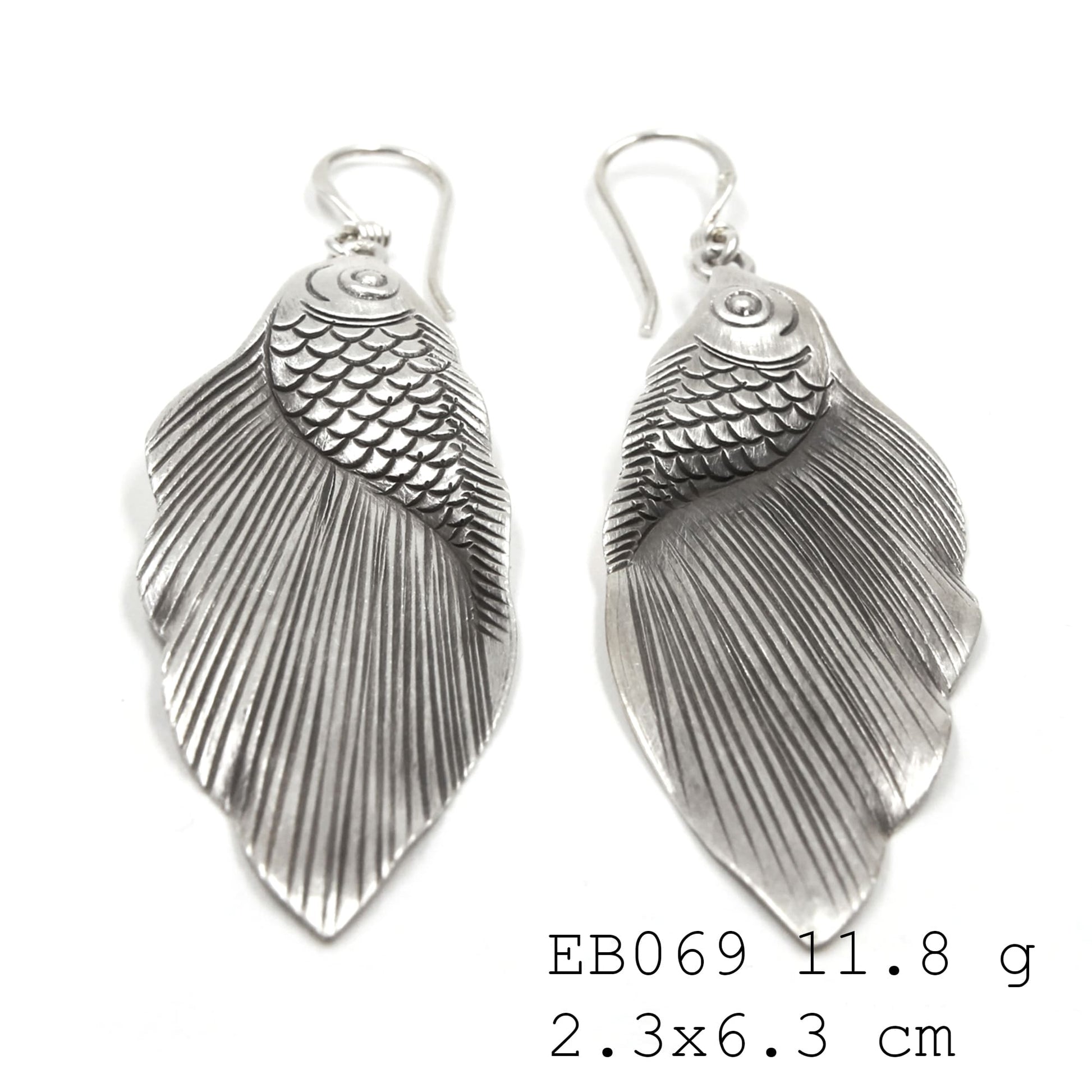 Simply beastly silver earrings (in a good way!).