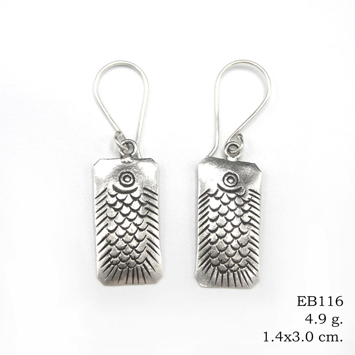 Silver earrings you'll treasure forever.