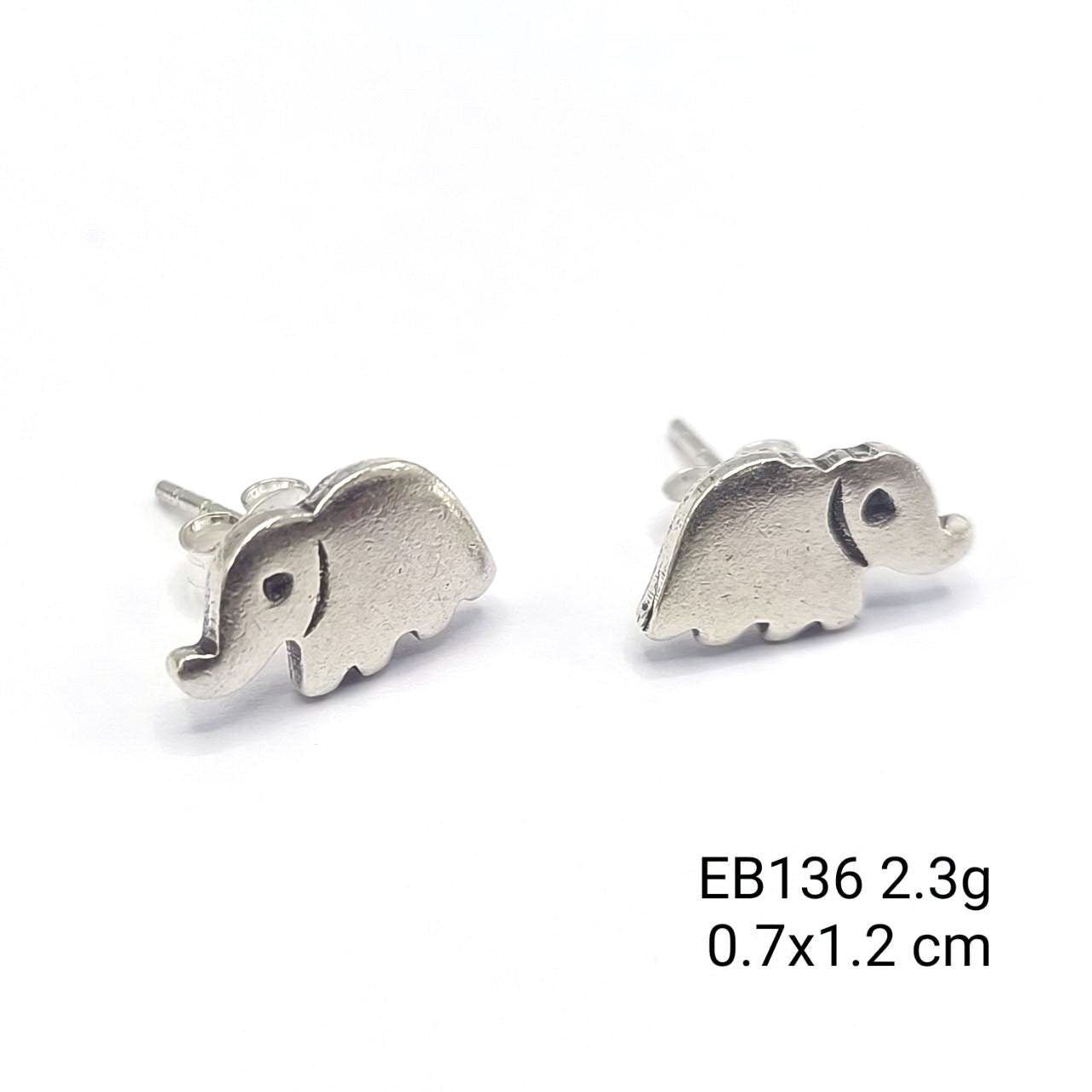 Silver earrings that tell a story.