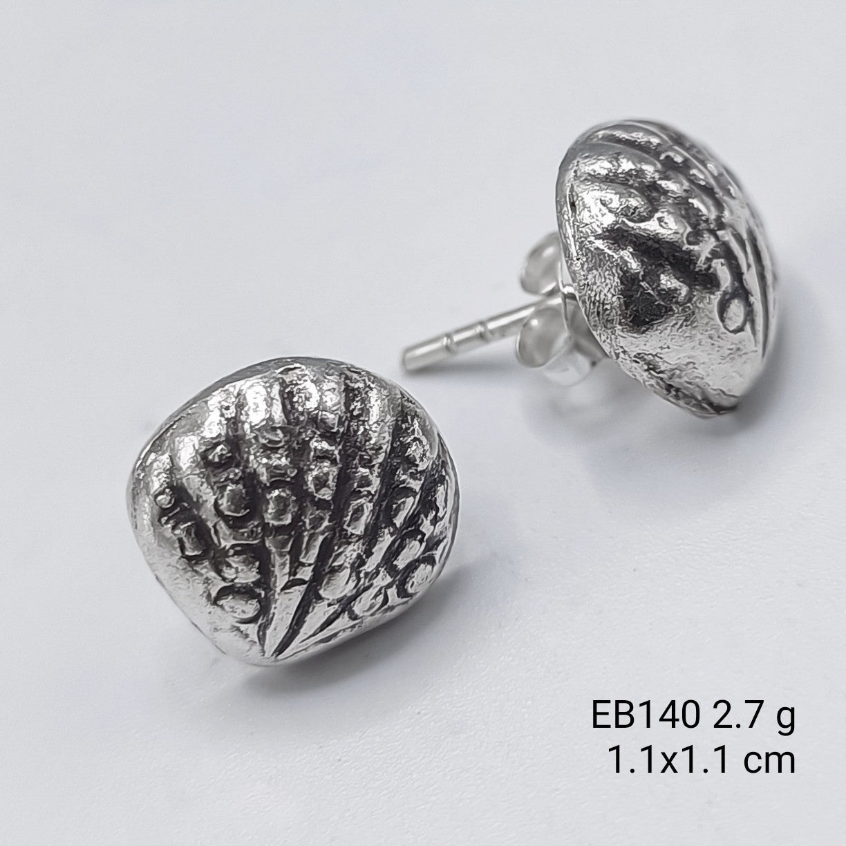 Handmade happiness for animal lovers. Silver earrings.