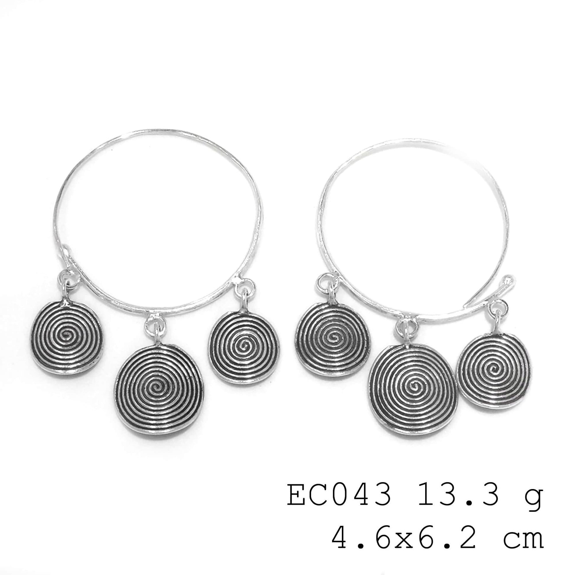 Must-have silver earrings.
