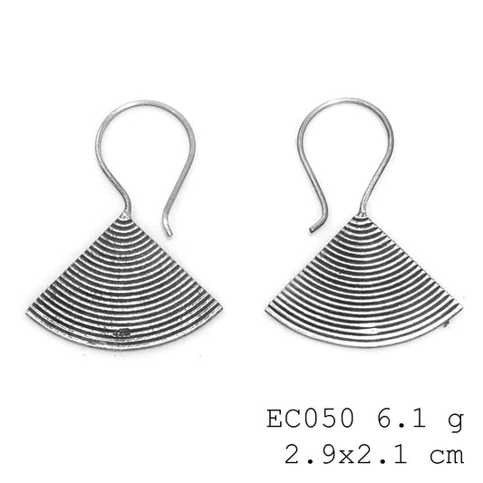 New obsession: Snail Coin silver earrings.