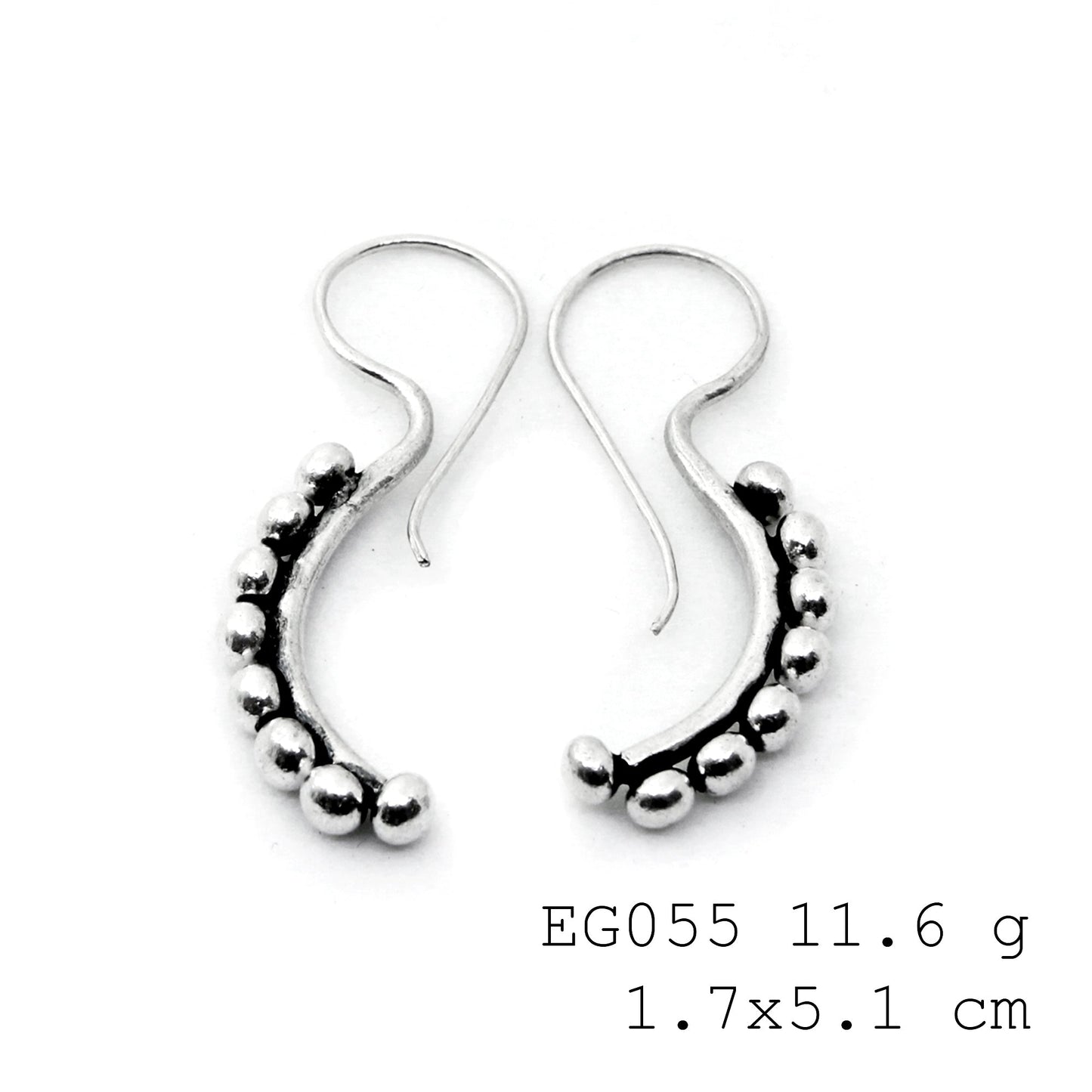 Authentic craftsmanship in every silver earrings set.