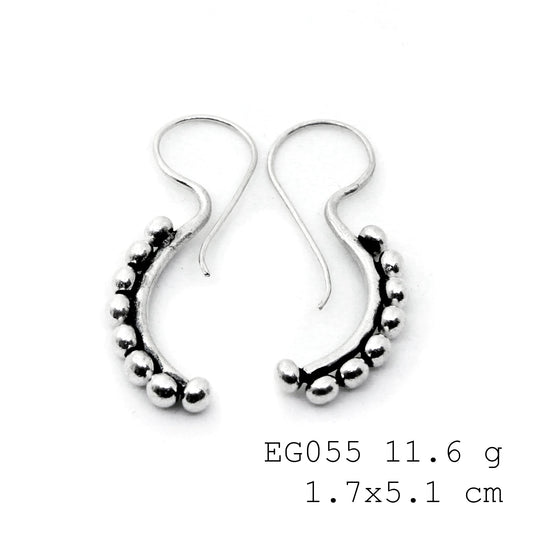 Authentic craftsmanship in every silver earrings set.
