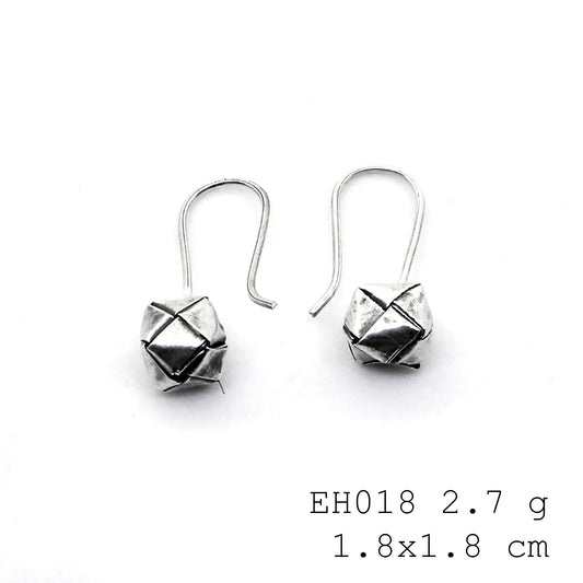 Texture and shine in every silver earrings pair.
