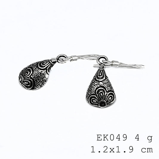 Elevate your jewelry game with these silver earrings.