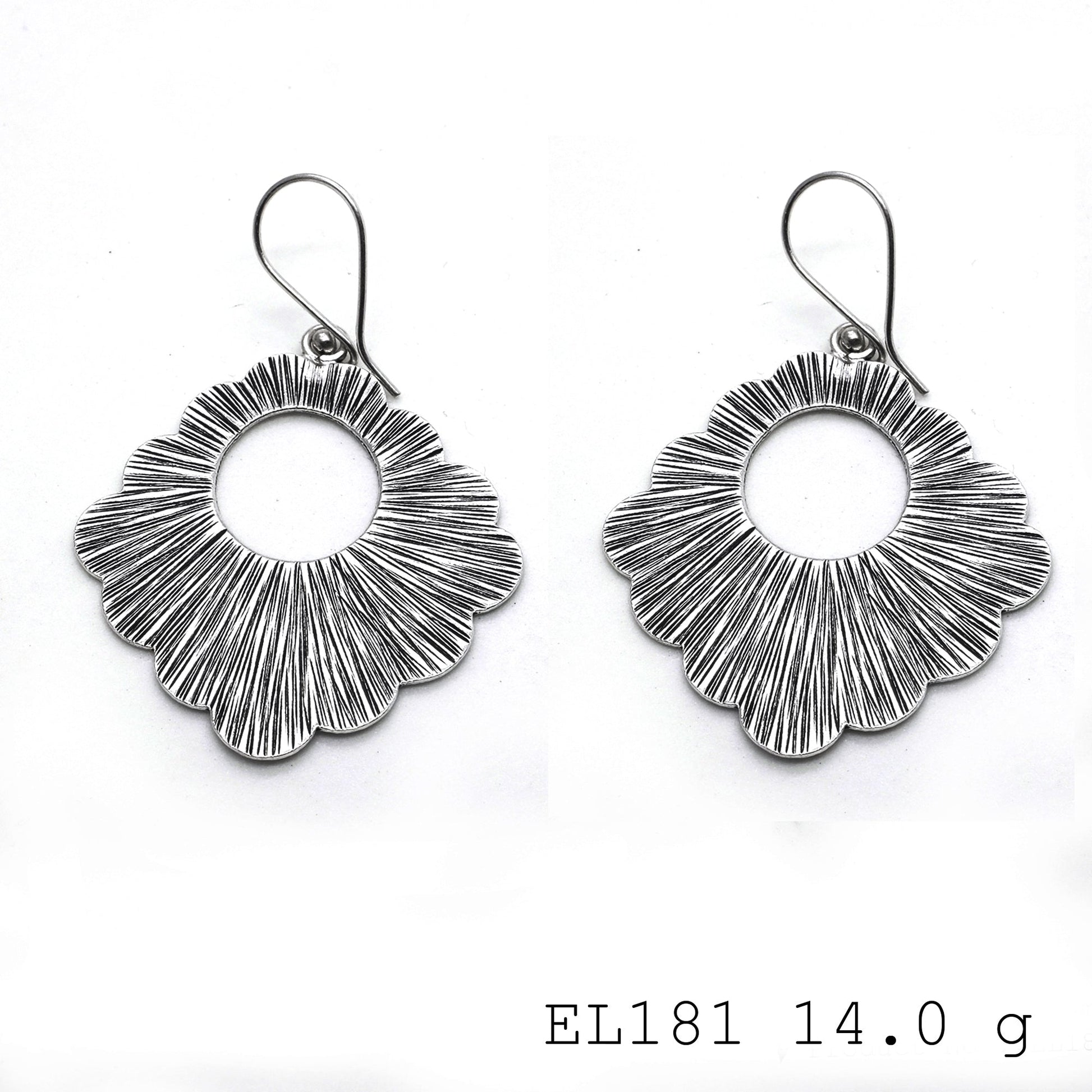 The pinnacle of artisan-made silver earrings.