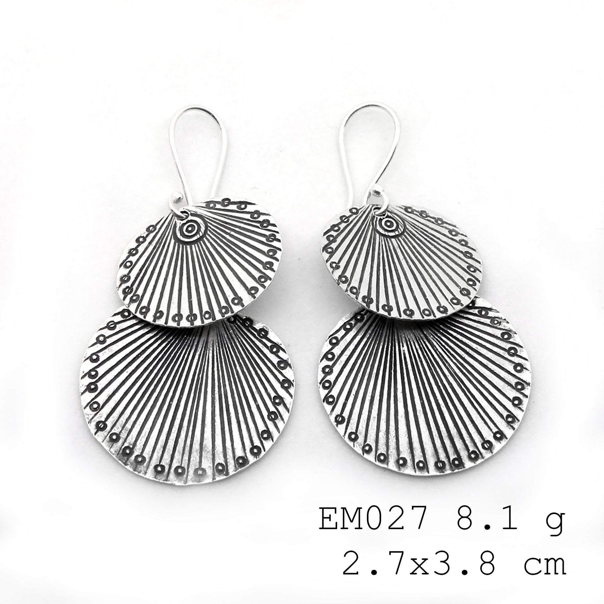 Your new favorite silver earrings have arrived.