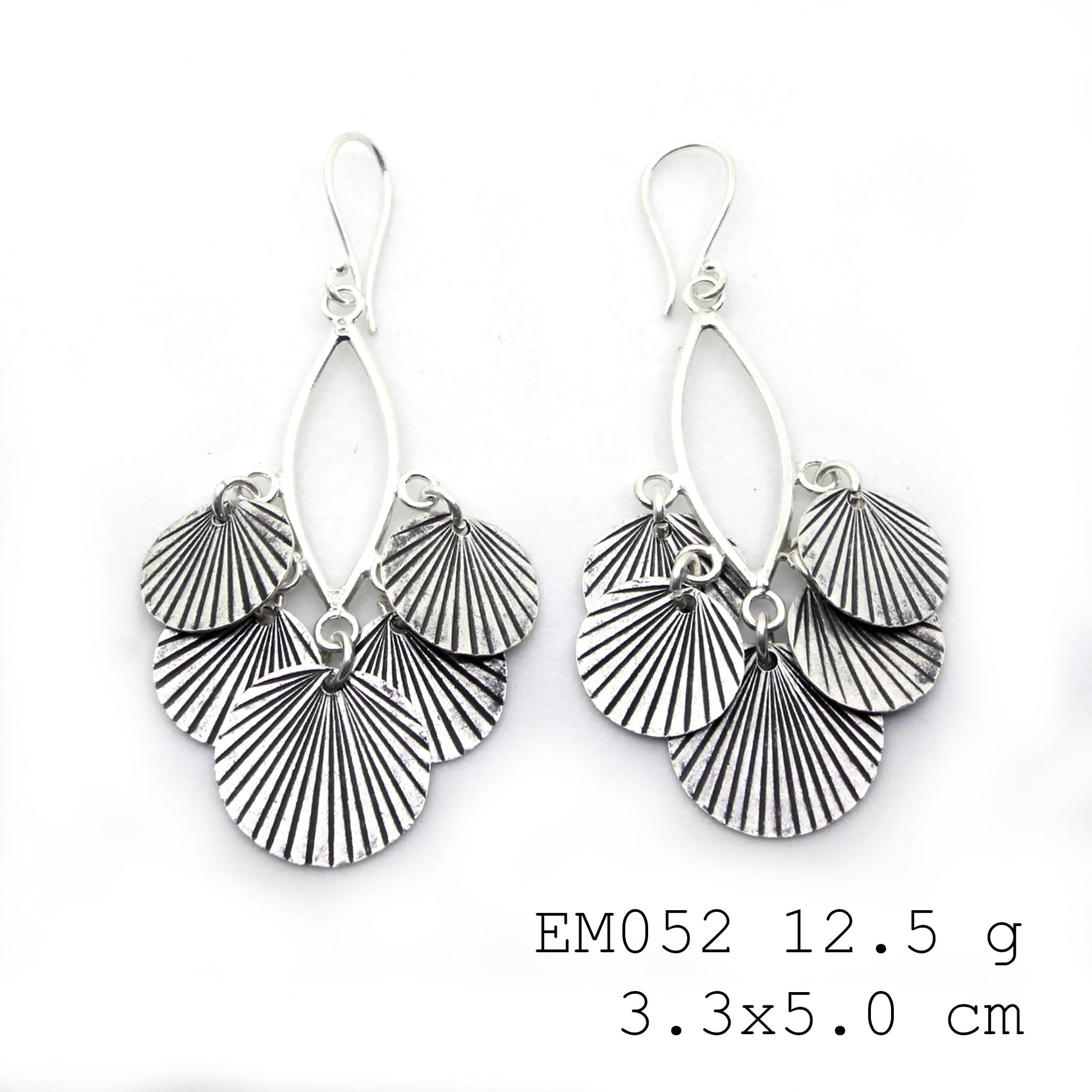 Tassels and shine: Our favorite silver earrings.